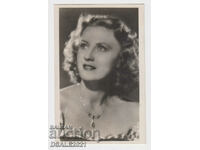 παλιά καρτ ποστάλ ηθοποιός ERZSI SIMOR /12654