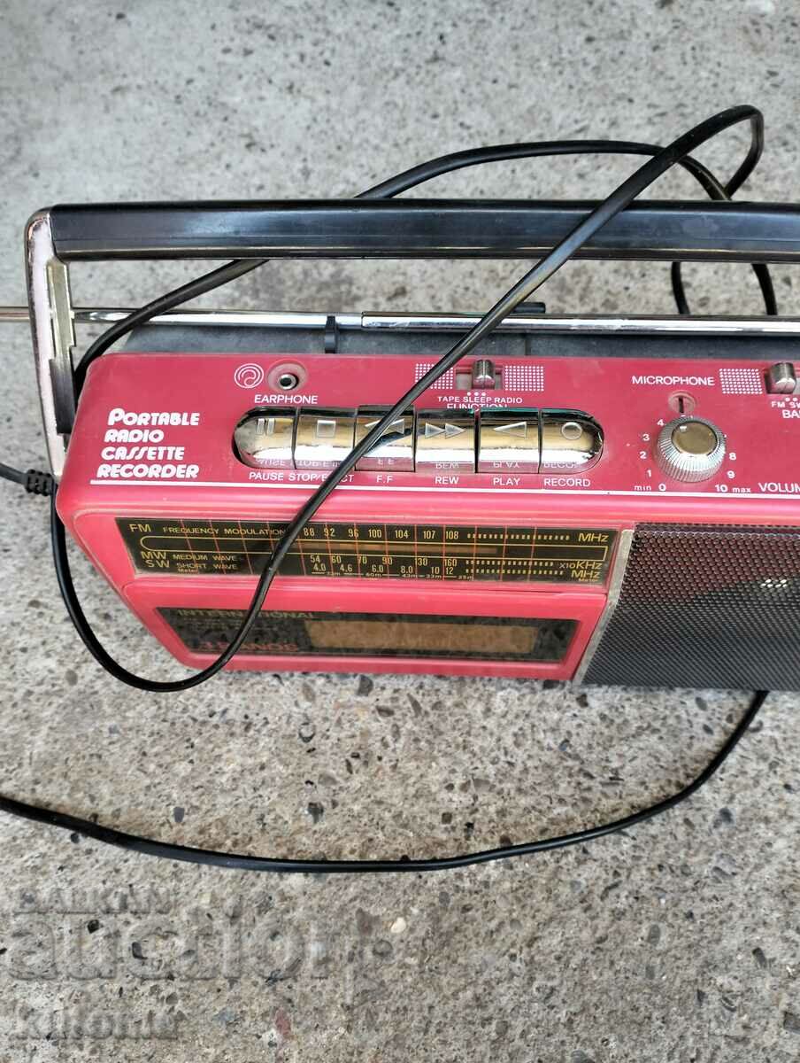 Radiocassette player with price 64.99 BGN | € 33.23