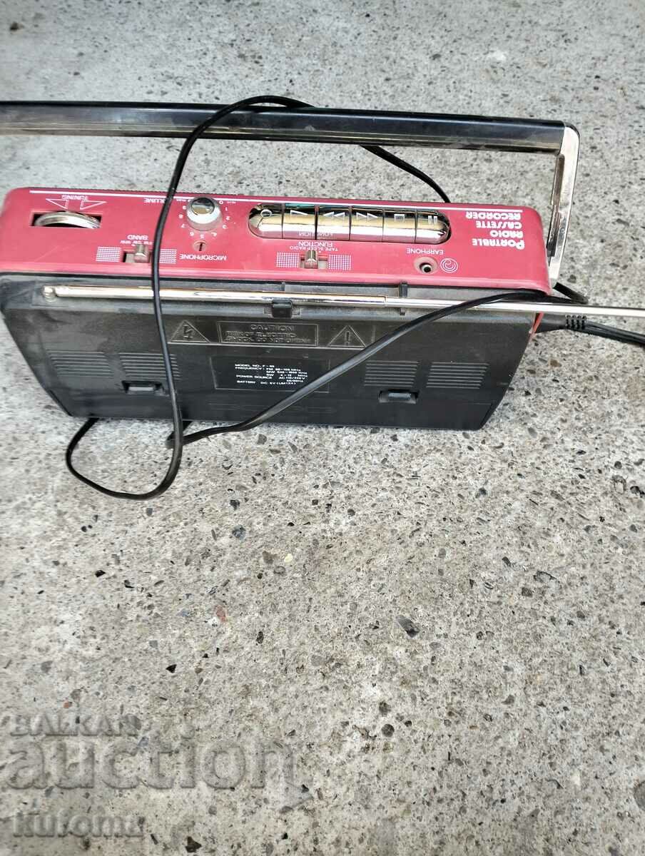 Delivery of Radiocassette player