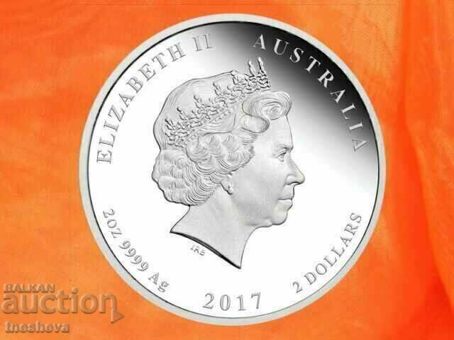 2 OZ-2017 SILVER AUSTRALIA Year of the Rooster with price 320.00 BGN | € 163.61 2 OZ-2017 SILVER AUSTRALIA Year of the Rooster with price 320.00 BGN | € 163.61