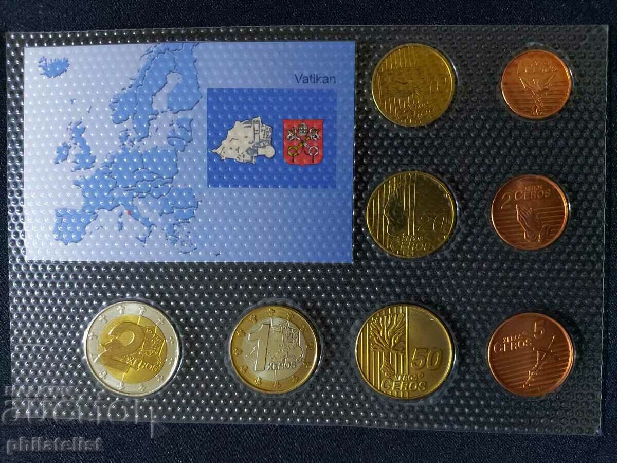 Auction Trial Euro Set - Vatican City 2010, 8 coins Auction Trial Euro Set - Vatican City 2010, 8 coins