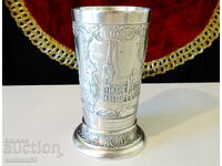 Ceașcă de vin din cositor cu imagini din Köln