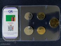 Complete set - Zambia 1992 - 5 coins
