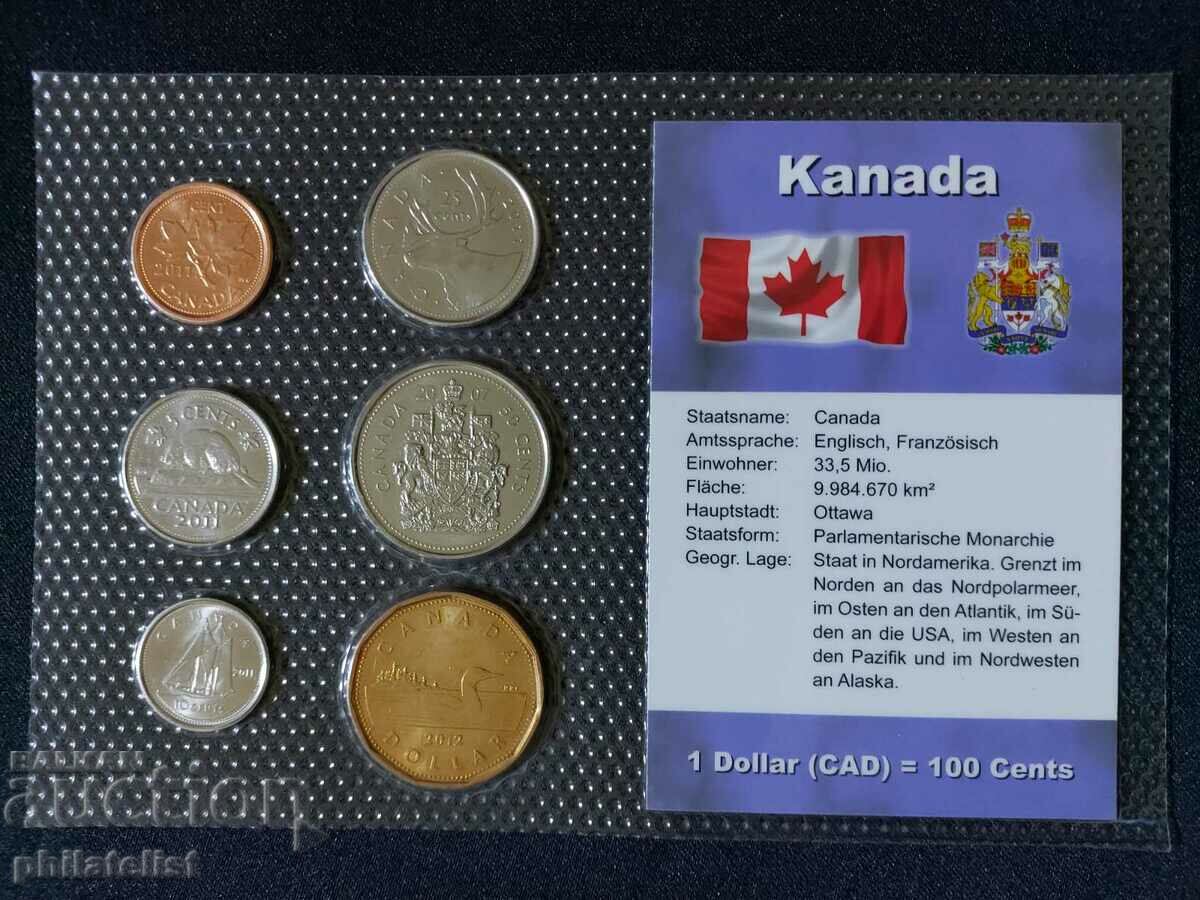 Canada 2007 - 2012 - Complete set, 6 coins