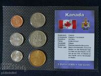 Καναδάς 2007 - 2012 - Ολοκληρωμένο σετ, 6 νομίσματα