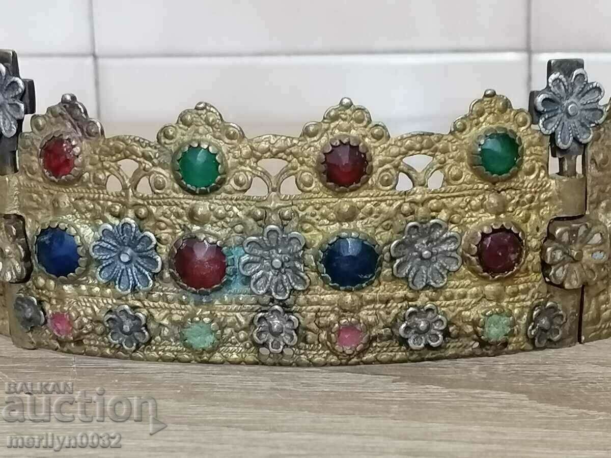 Auction Revival sokai circle reader crown ornament costume jewel Auction Revival sokai circle reader crown ornament costume jewel