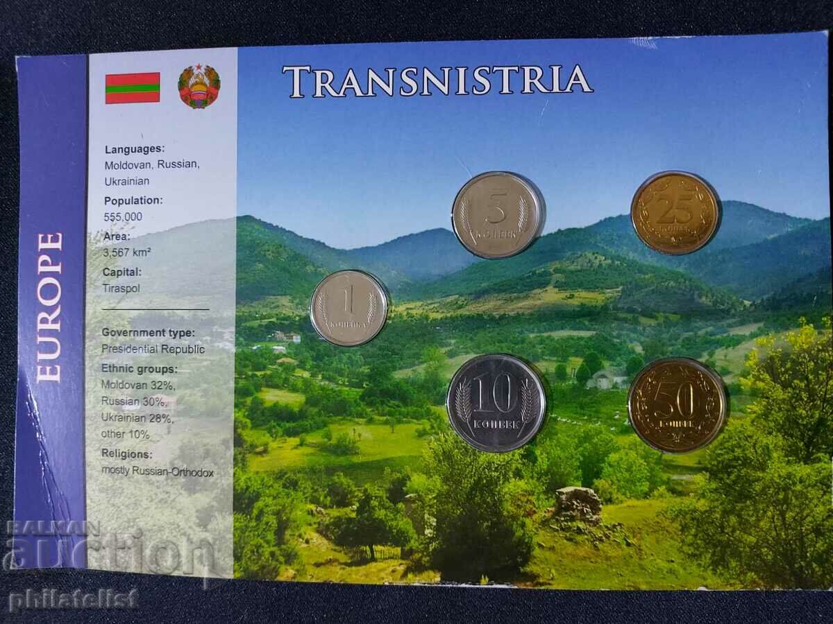Complete set - Transnistria 2000 - 2002 - 5 coins