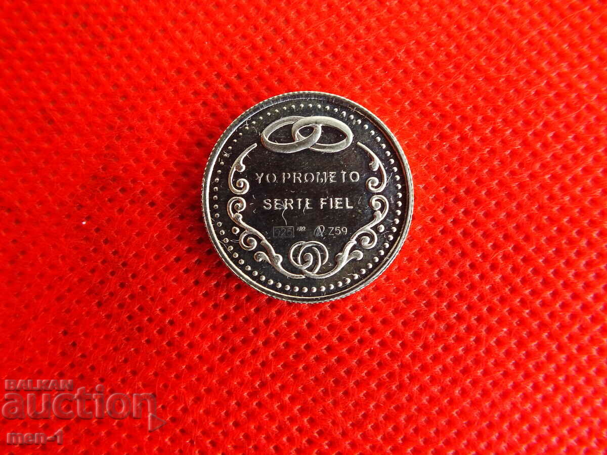 Silver wish plaque with price 50.00 BGN | € 25.56 Silver wish plaque with price 50.00 BGN | € 25.56