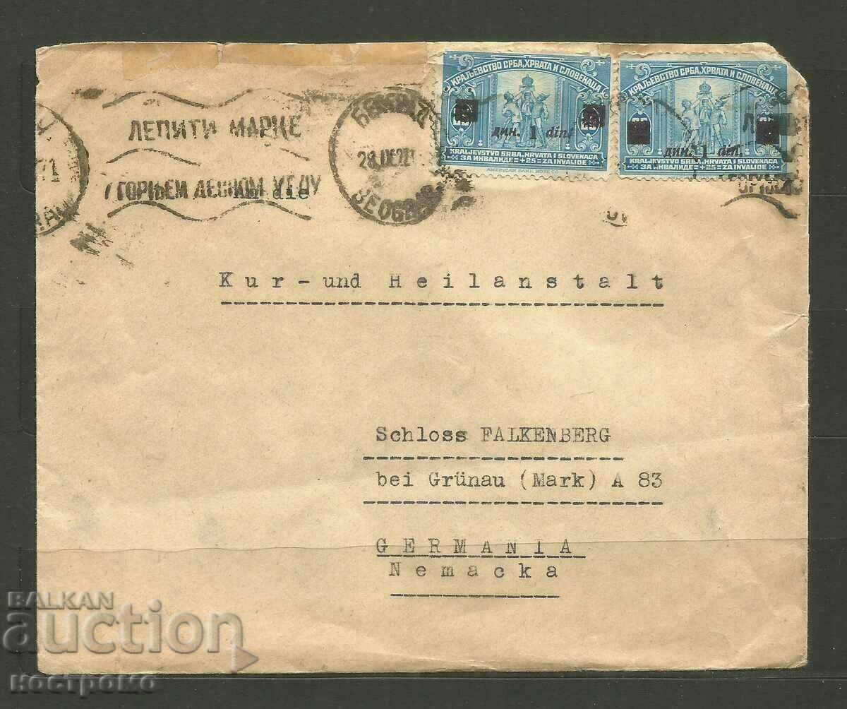 Jugoslavia  cover   -  A 3294