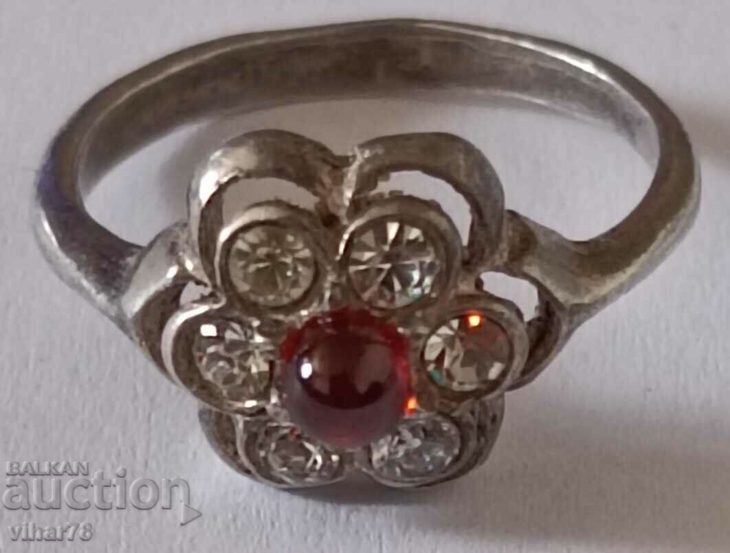 Silver ring with price 45.99 BGN | € 23.51