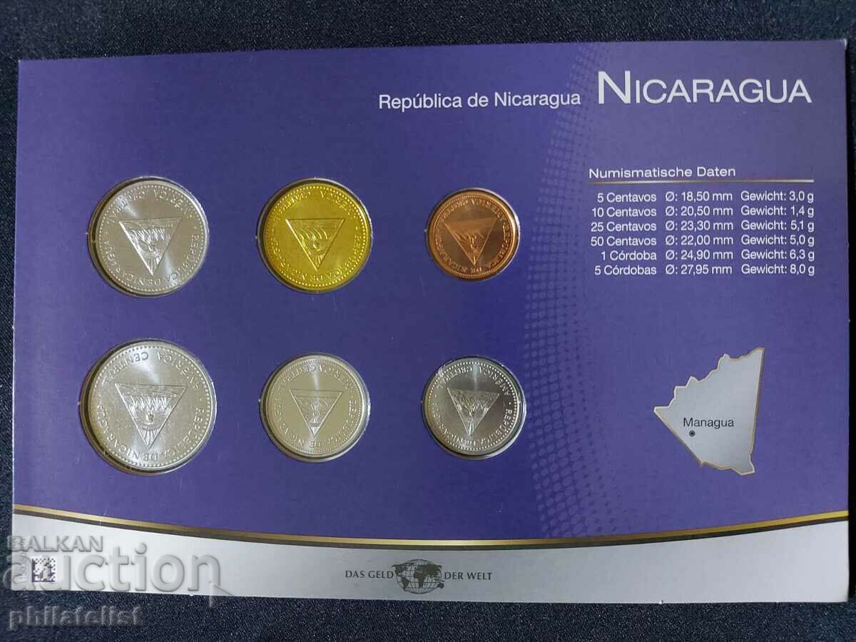 Auction Complete set - Nicaragua 1997 - 2007, 6 coins Auction Complete set - Nicaragua 1997 - 2007, 6 coins