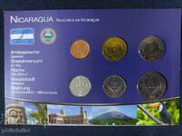 Complete set - Nicaragua 1997 - 2007, 6 coins