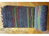 Two handwoven wool rugs - new