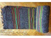 Two handwoven wool rugs - new