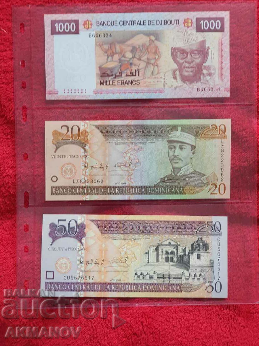 Djibouti-1000 francs-2005-UNC-