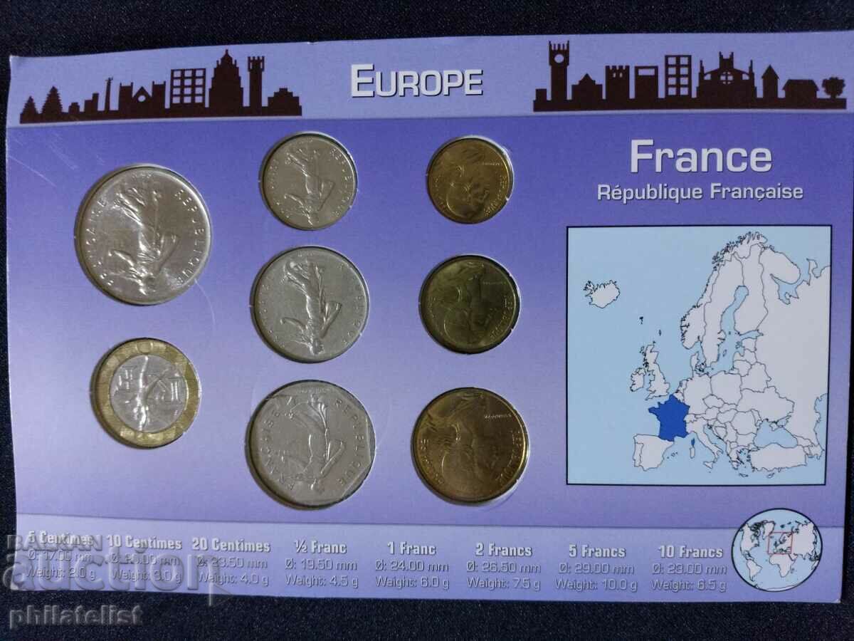 Auction  Complete set - France 1960 - 2000 - 8 coins