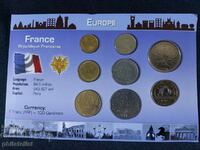 Set complet - Franta 1960 - 2000 - 8 monede
