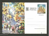 Rambla de las Flores Barcelona - Carte poștală Espana - A 3302