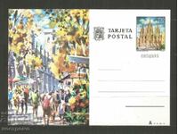 Rambla de las Flores Barcelona - Carte poștală Espana - A 3303