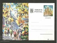 Rambla de las Flores Barcelona - Espana Post card - A 3304