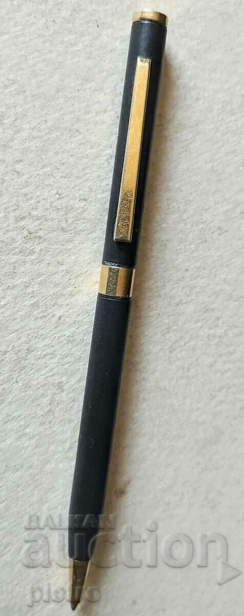 Pix vintage ZIPPO negru mat, deget auriu
