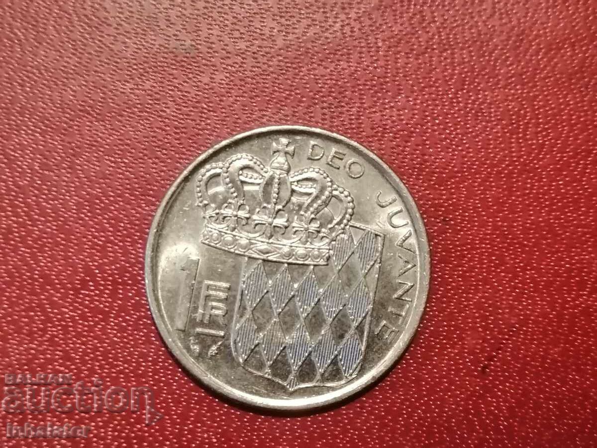 1982 год 1 франк Монако