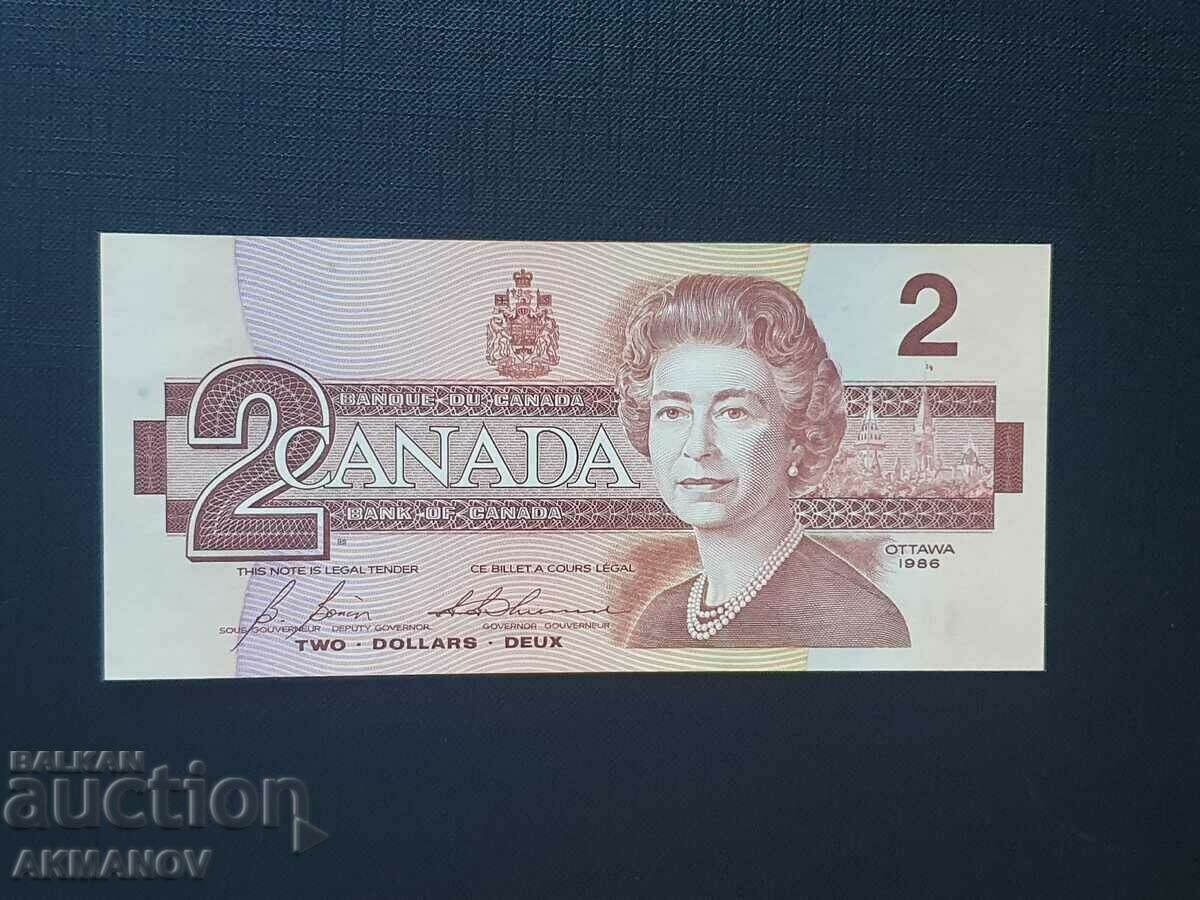 Canada 2 dolari 1986 UNC MINT