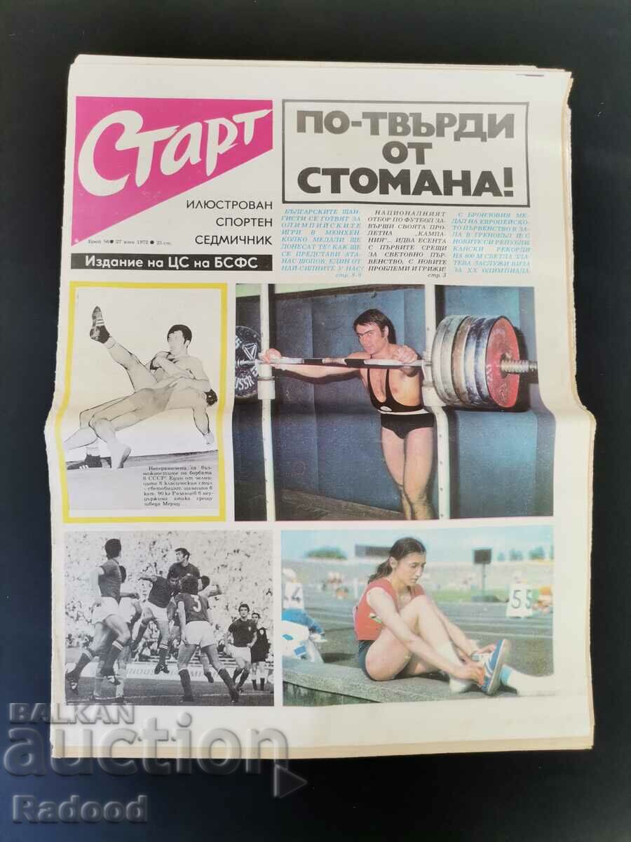 "Start" newspaper. Number 56/1972