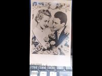 Vintage lovers card
