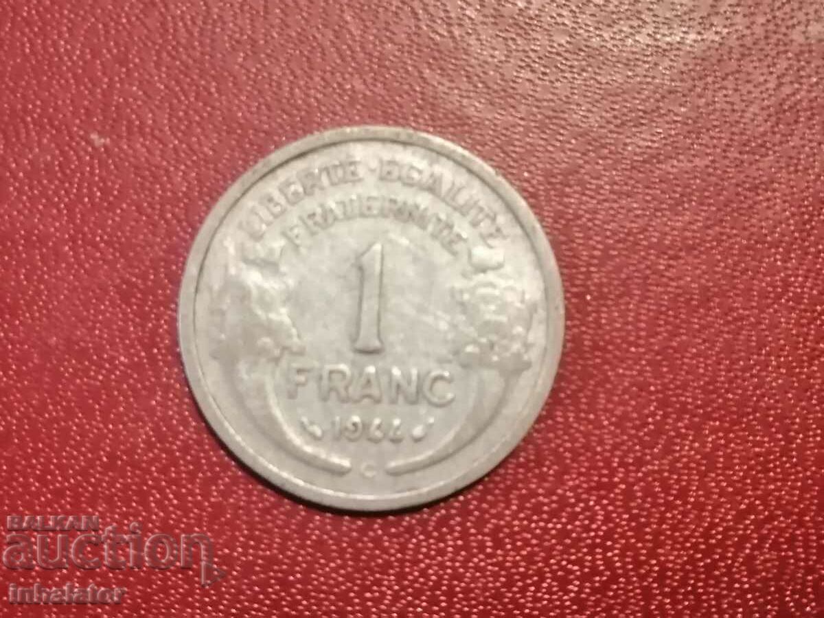 1944 year 1 franc letter C France