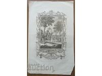1765 - GRAVURA - Wilhelm Tell - ORIGINAL