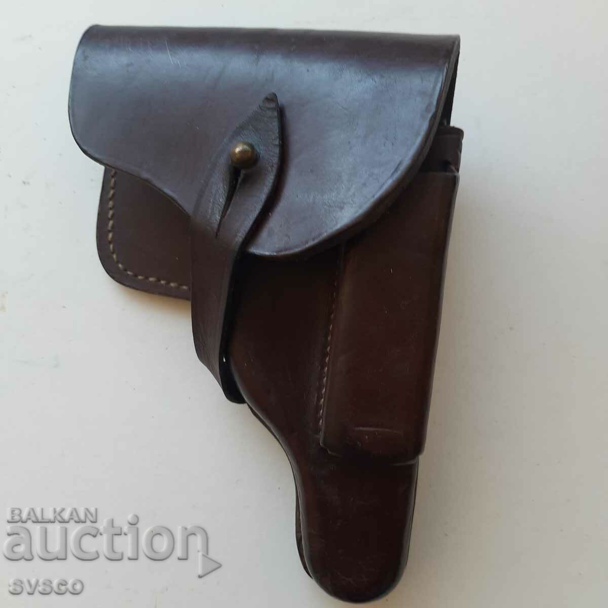 Old leather holster