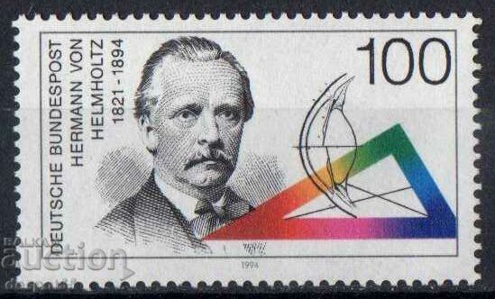 1994. Germany. 100 years of birth of Hermann von Helmholtz, scientist