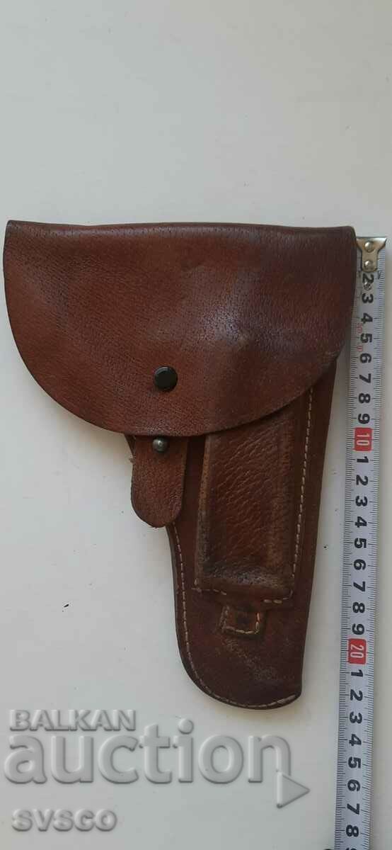Old leather holster