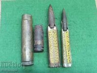 Cartușe sovietice sigure secțiune 23 mm 14,5 mm 12,7 mm