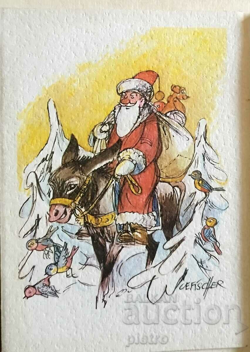 Suedia Felicitari poștale de Crăciun și Nou ....