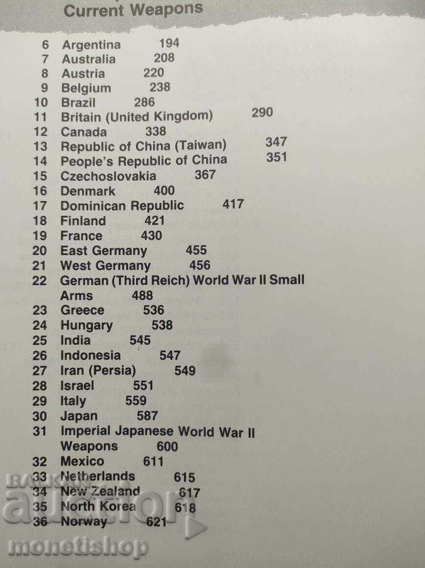 Δημοπρασία Εγκυκλοπαίδεια όπλων με περισσότερες από 3500 περιγραφές