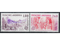 Andorra franceză 1983 Europa CEPT (**) serie curată