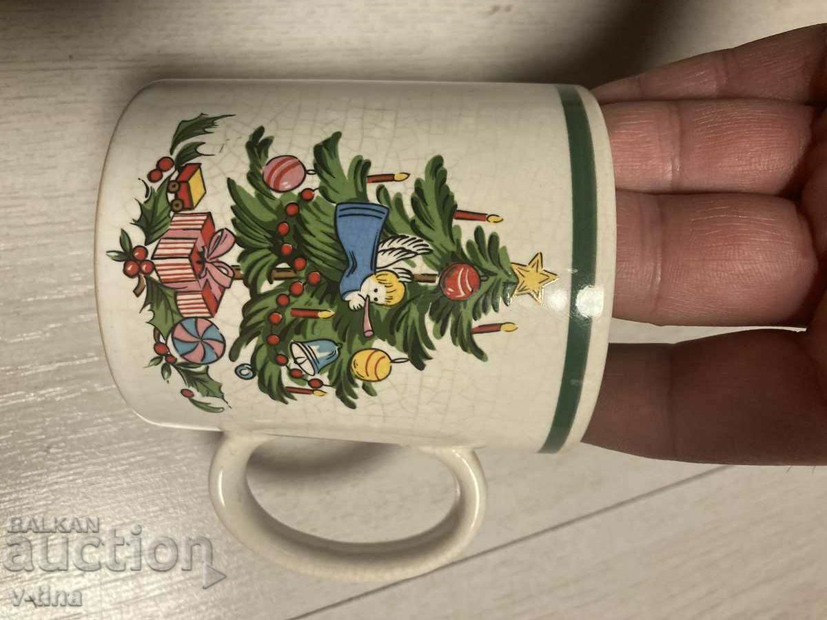 Old hand painted cup Japan New Year Christmas tree toys with price 4.99 BGN | € 2.55 Old hand painted cup Japan New Year Christmas tree toys with price 4.99 BGN | € 2.55
