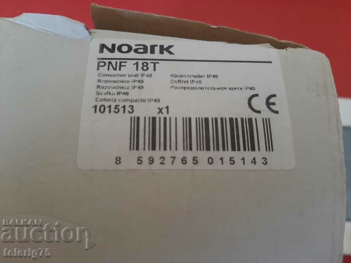 Auction Electrical Panel NOARK PNF 18T-18 mod.-hidden/recessed installation Auction Electrical Panel NOARK PNF 18T-18 mod.-hidden/recessed installation