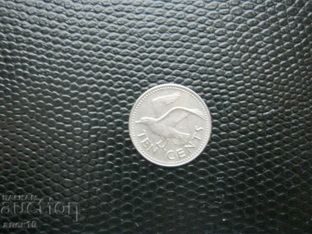 Barbados 10 cents 1979
