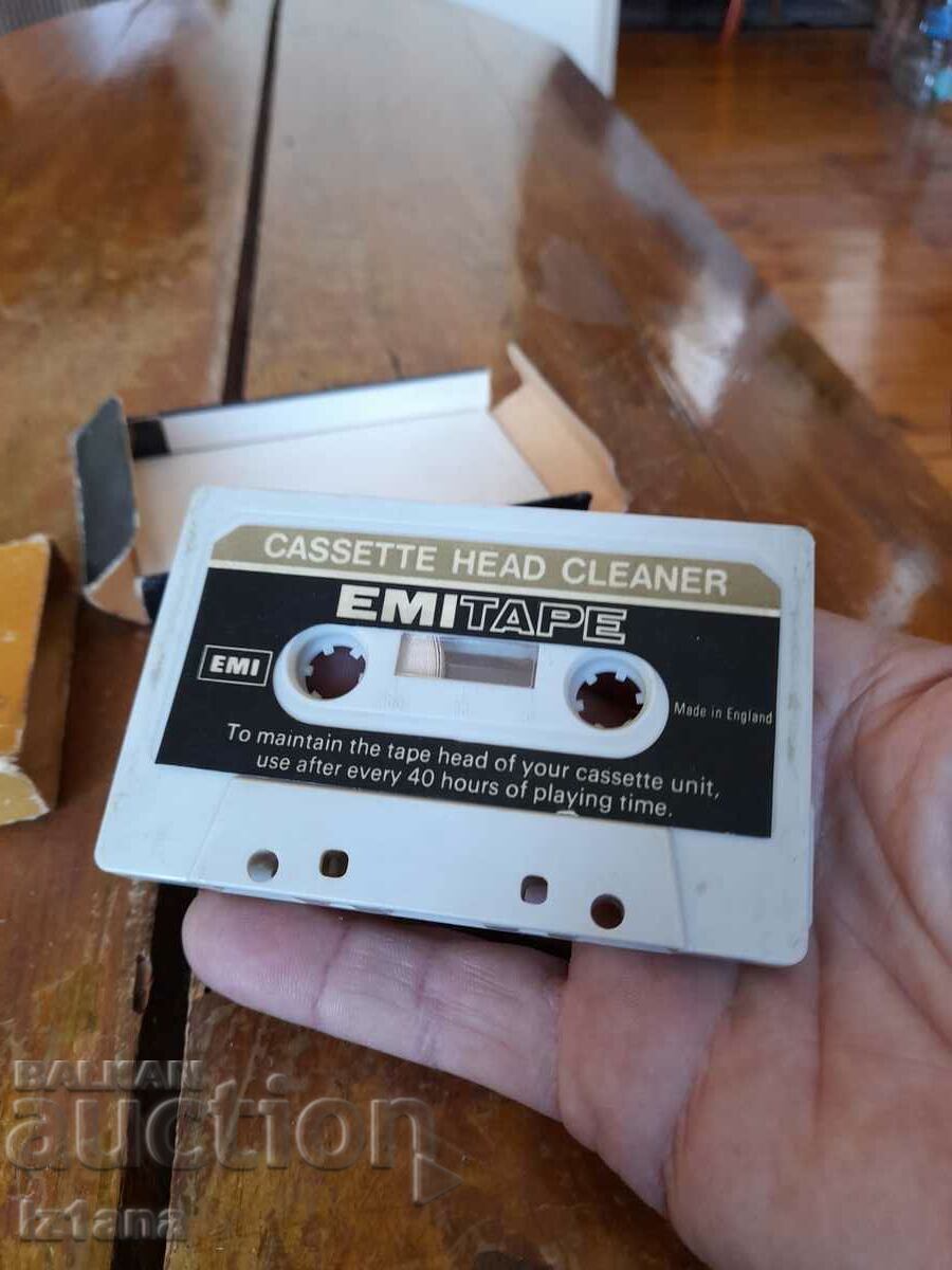 Auction Old head cleaning audio tape Auction Old head cleaning audio tape