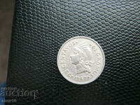 Dominican Republic 25 centavos 1967