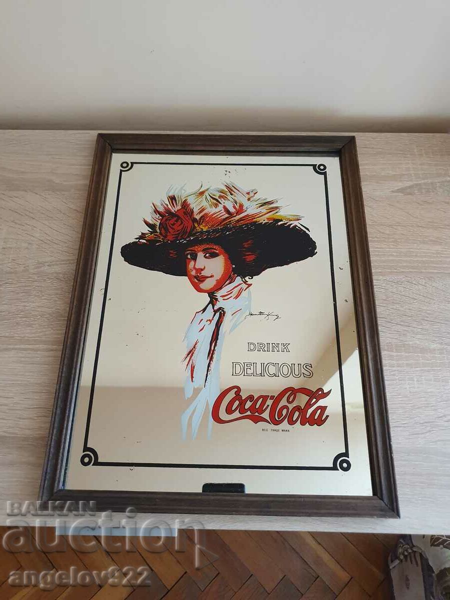 Oglinda publicitara Coca-Cola!!!