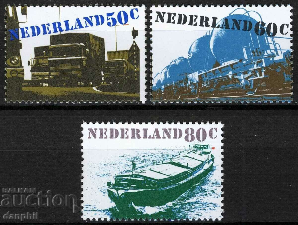 Olanda 1980 Transport (**), serie curată, fără timbru