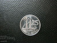 Cayman 25 cents 2008
