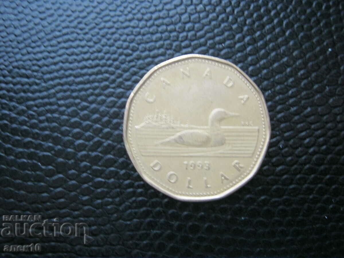Канада  1  долар   1993