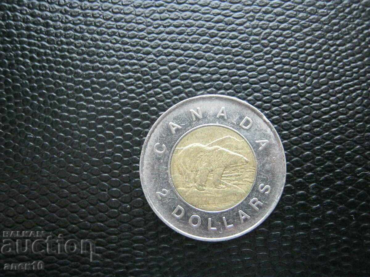 Канада  2  долар   1996