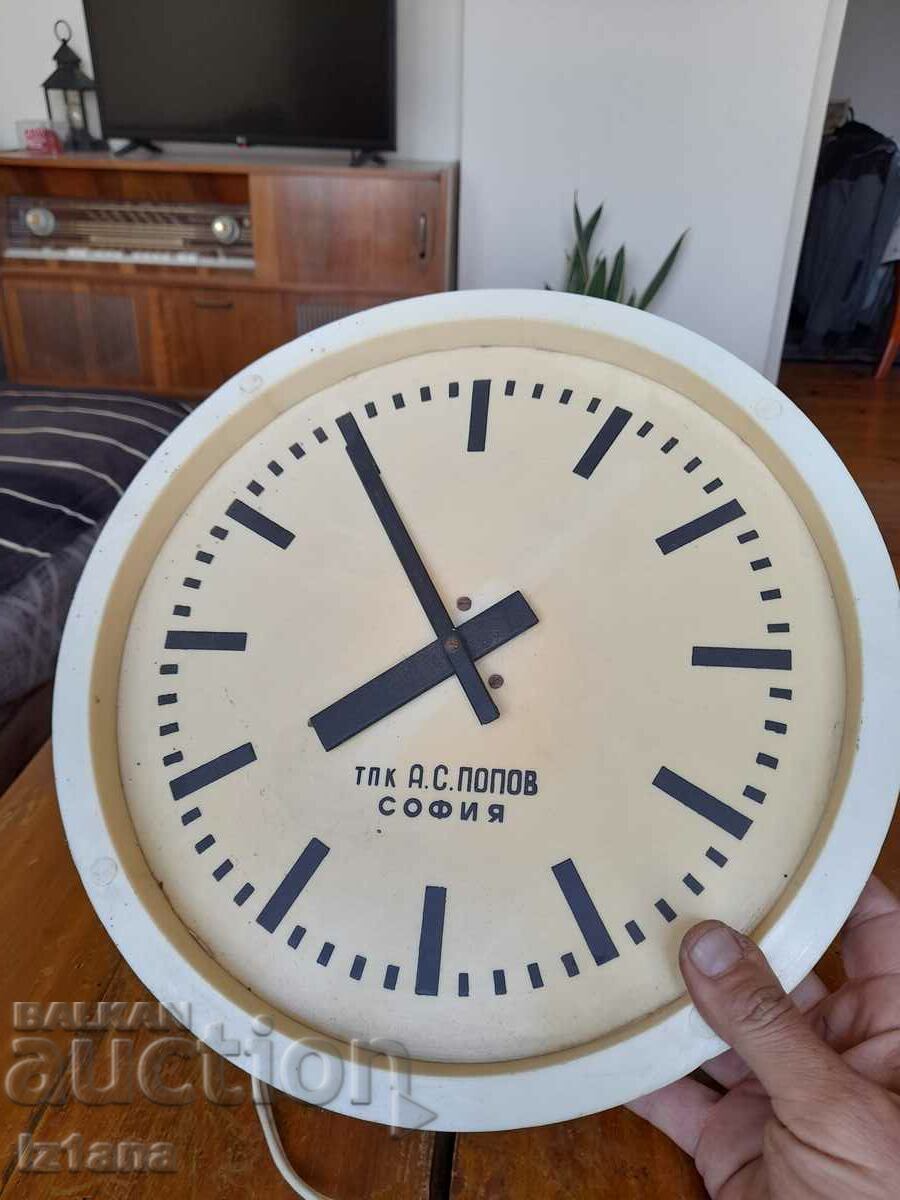 Old clock TPK A.S. Popov with price 65.00 BGN | € 33.23