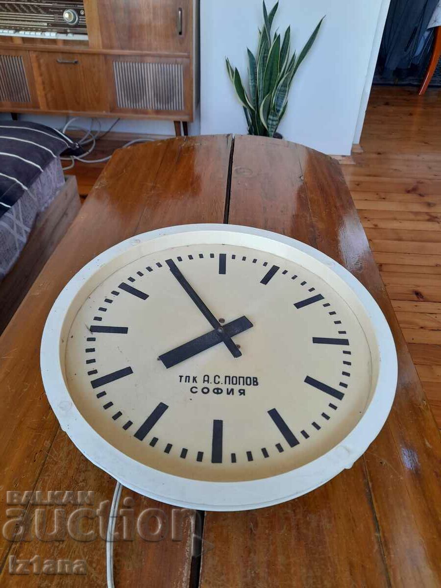Old clock TPK A.S. Popov